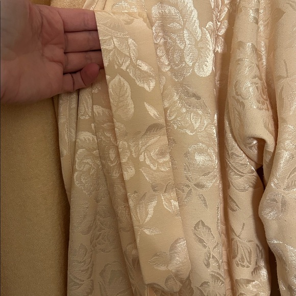 Vintage 80s Victorias Secret Gold Label Robe Lined Size Medium/Large EUC Rare - Picture 14 of 16